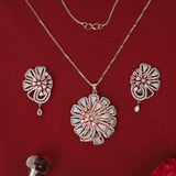 Sunflower Design Exclusive Pendant Set