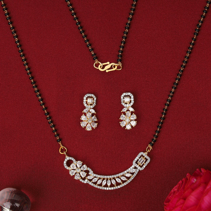Stylish Zircon Mangalsutra