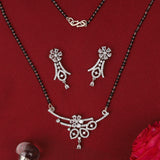 Stylish American Diamond Mangalsutra