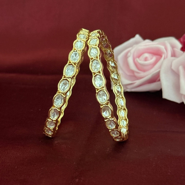 Premium Kundan Polki Bangle