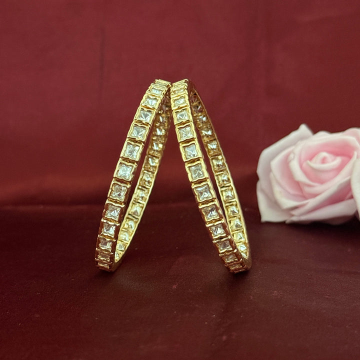 Classy Kundan Polki Bangle