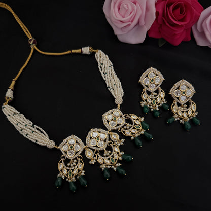 Kundan Polki Choker Set