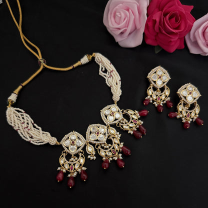 Kundan Polki Choker Set