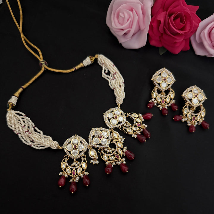 Kundan Polki Choker Set