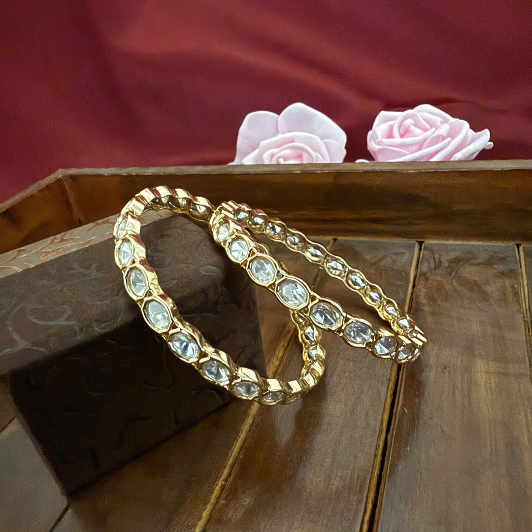 Premium Kundan Polki Bangle