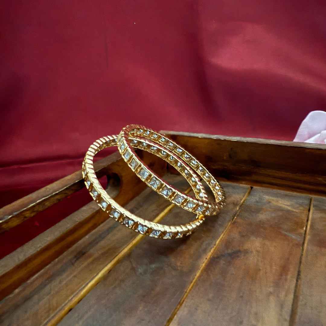 Classy Kundan Polki Bangle