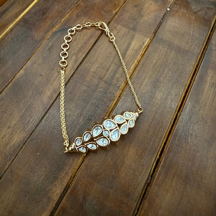 Beautiful Kundan Polki Bracelet