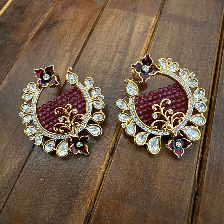Exclusive Kundan Polki Earrings