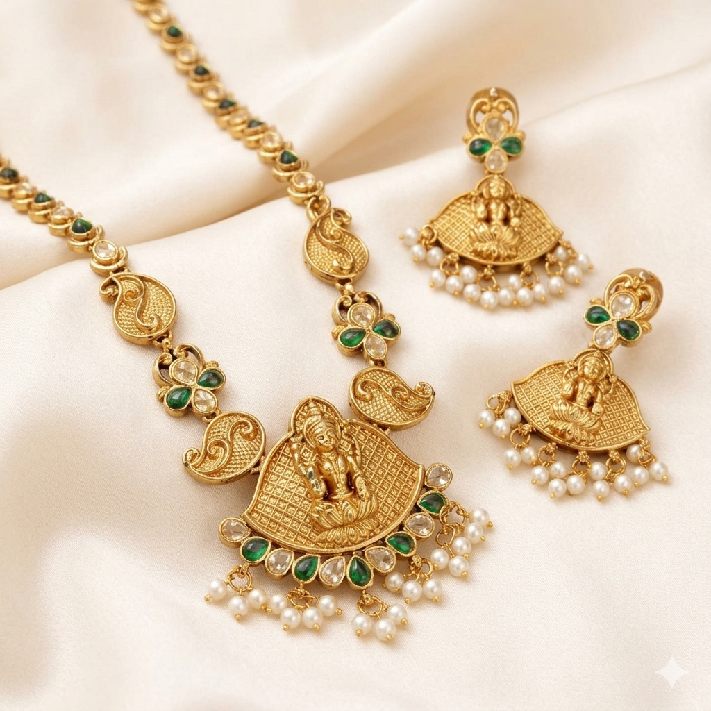 Traditional Antique Necklace Set
