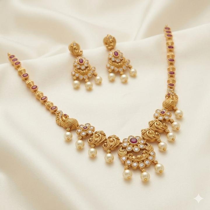 Temple Antique Necklace Set