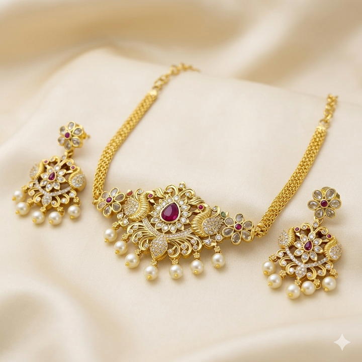 Designer Choker Necklace Set