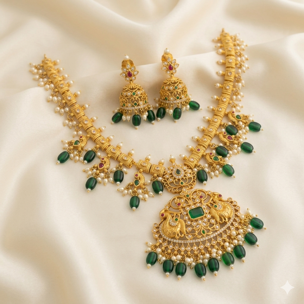 Elegant Antique Necklace Set