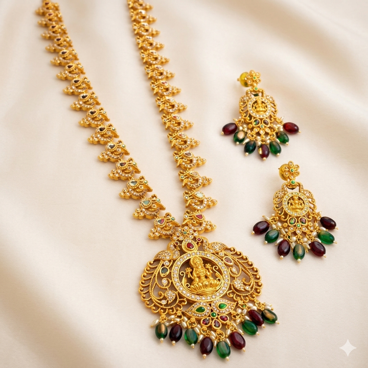 Laxmi Antique Designer Necklace Set