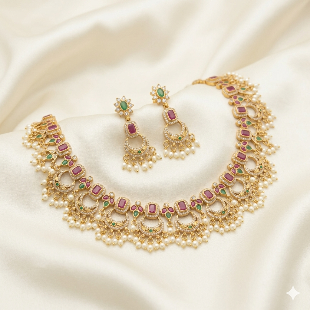 Royal Design Necklace Set