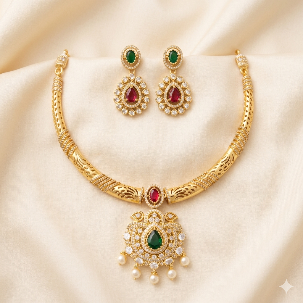 Designer Antique Necklace Set