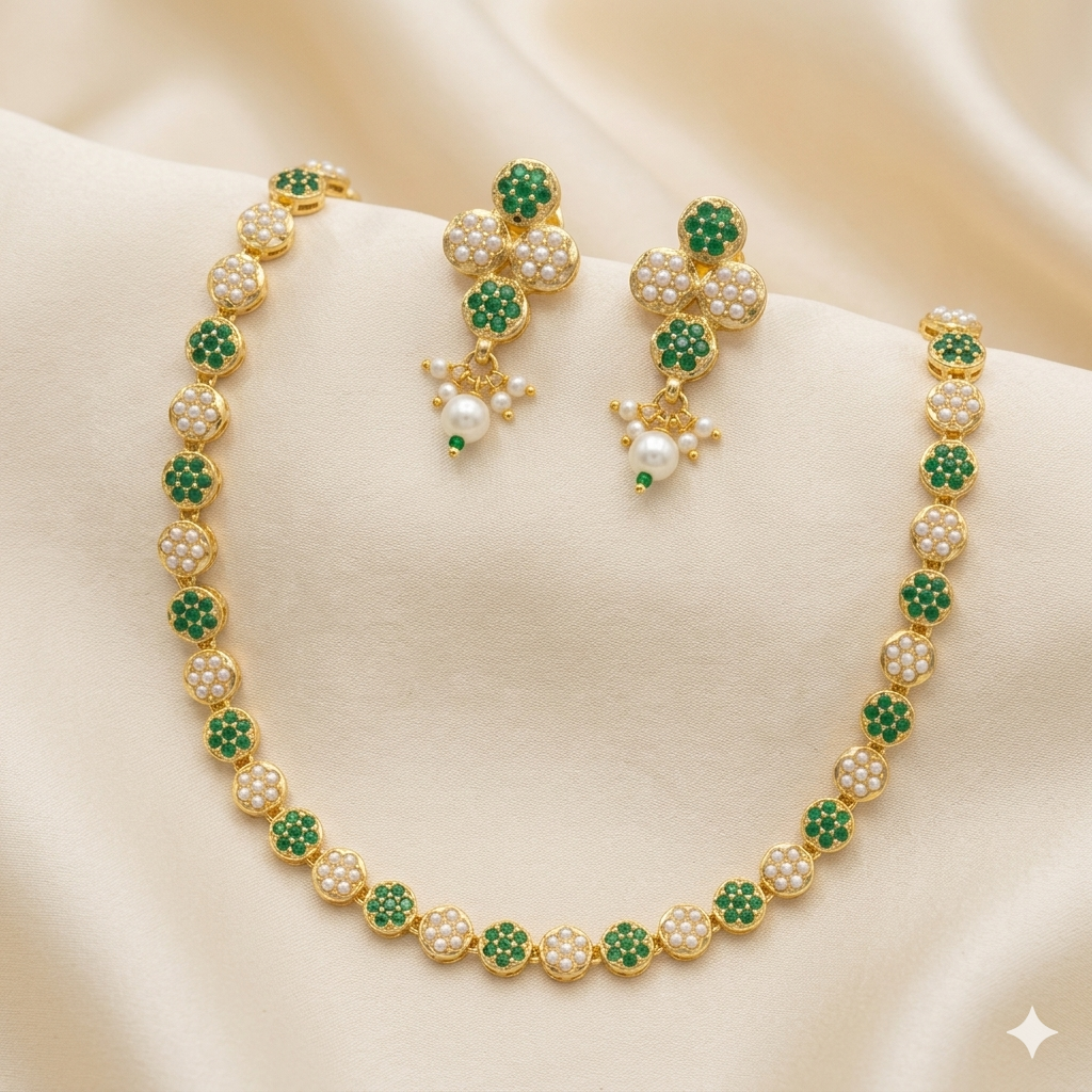 Jadau Necklace Set