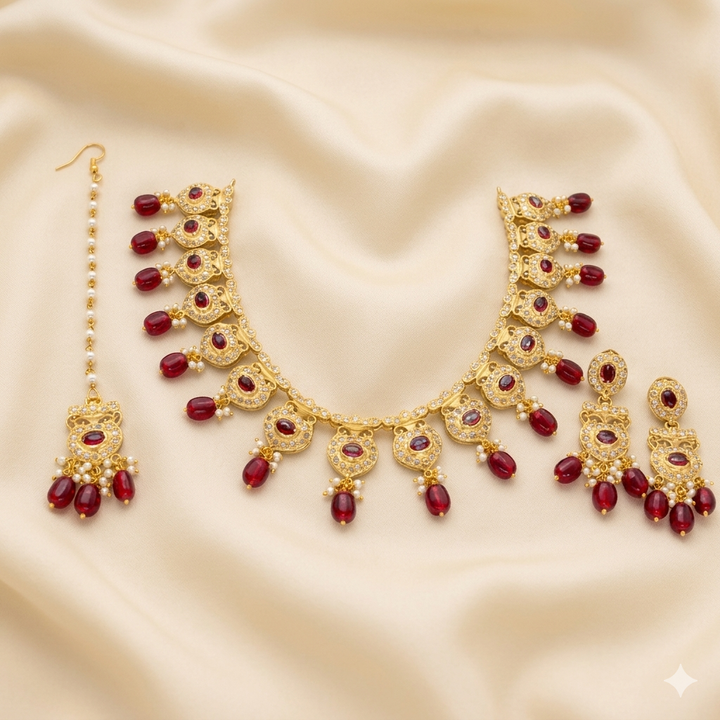 Jadaau  Necklace Set