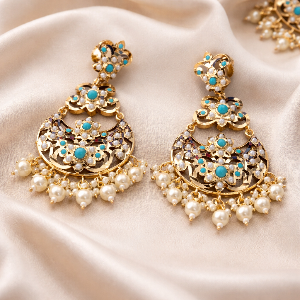 Jadaau Exquisite Pearl Earrings