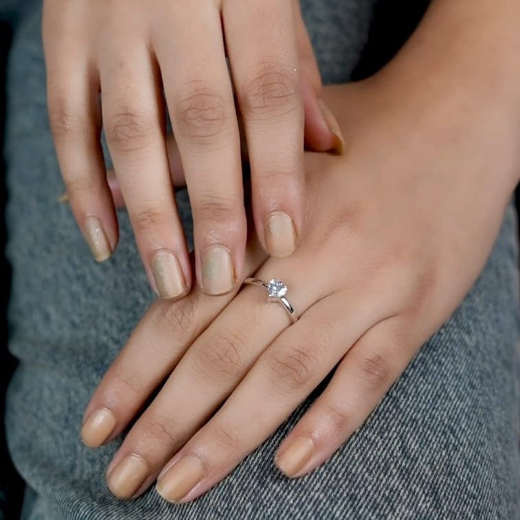 Heart Design 925 Sterling Silver Ring