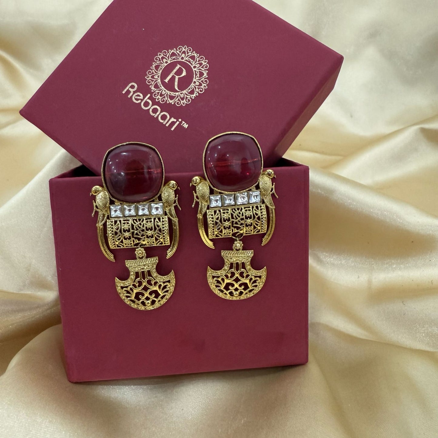 Bird Design Earrings