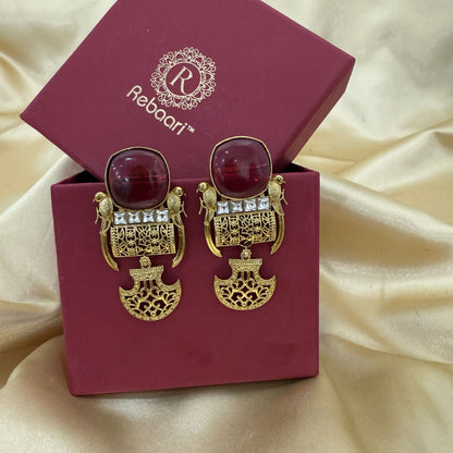 Bird Design Earrings