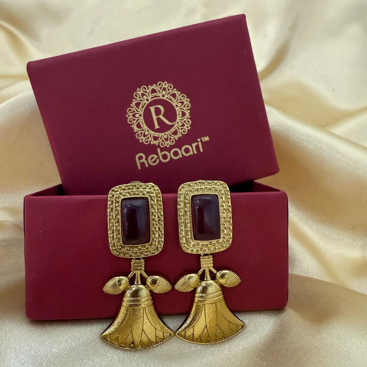 Bell Design Antique Earrings