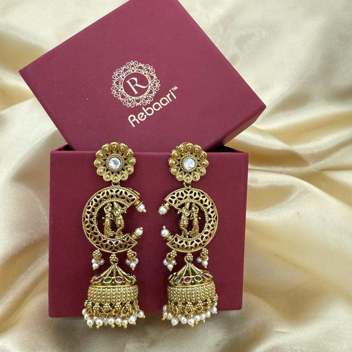 Traditional Long Jhumka Earrings