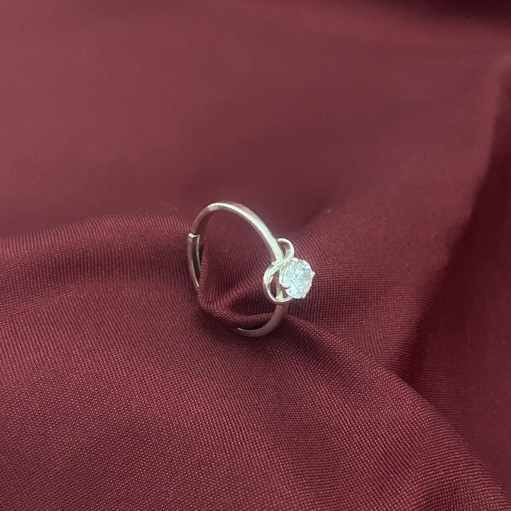 Cluster Diamond 925 Sterling Silver Ring