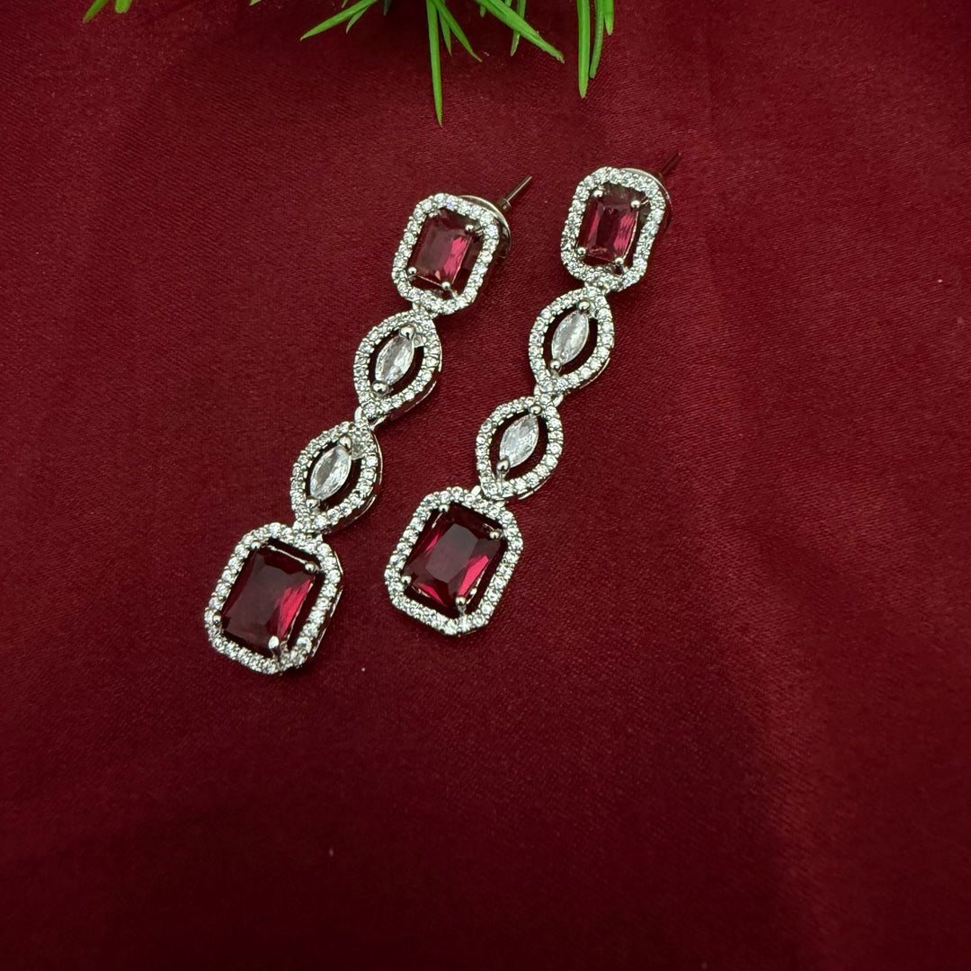 American Diamond Necklace Set