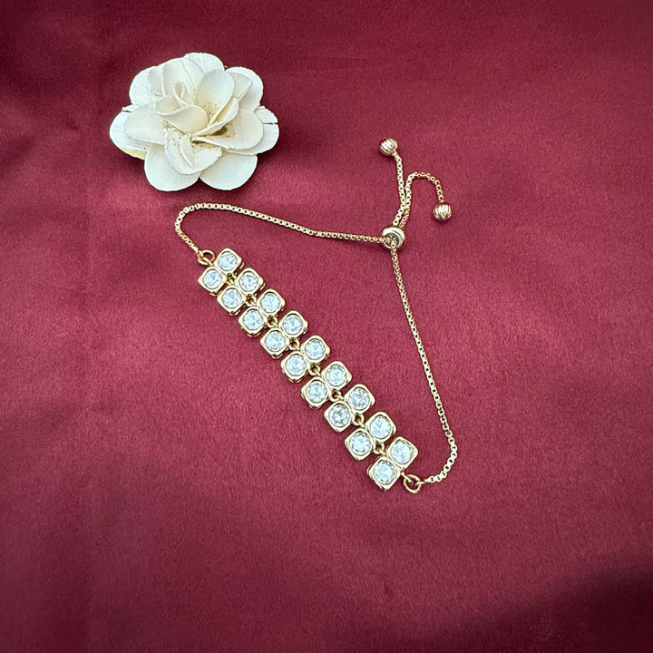 Cut Polki Kundan Bracelet