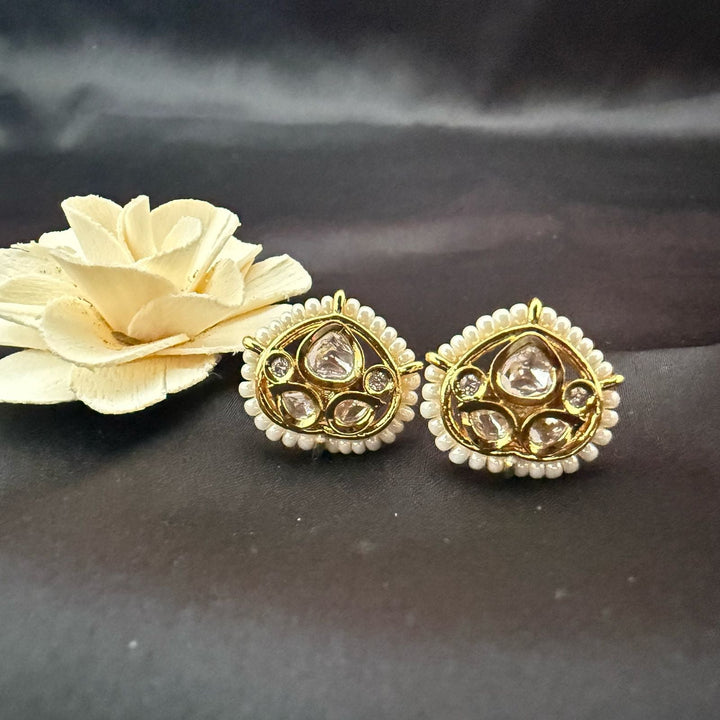 Exclusive Kundan Polki Studs