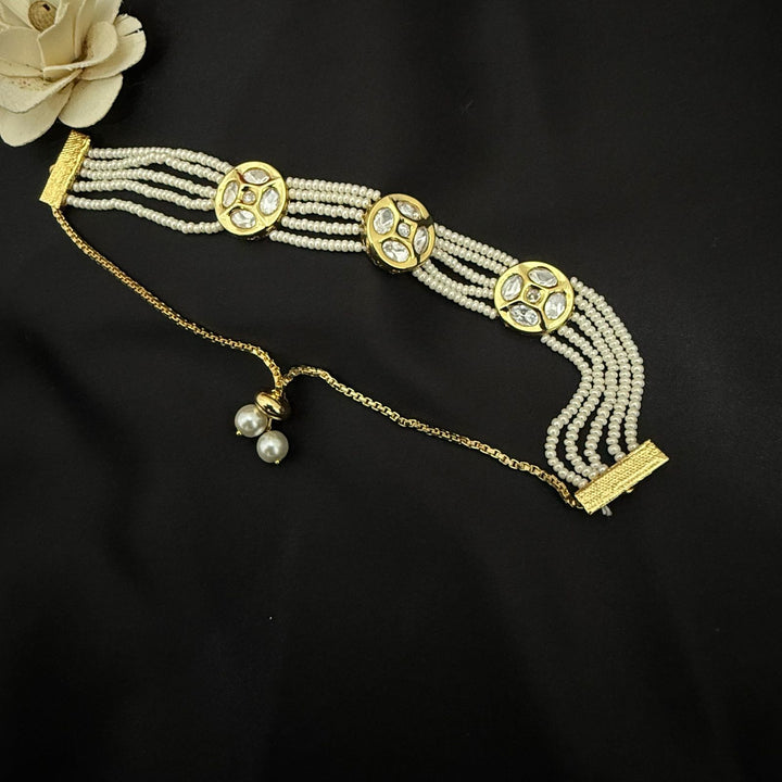 Traditional Uncut Polki Bracelet