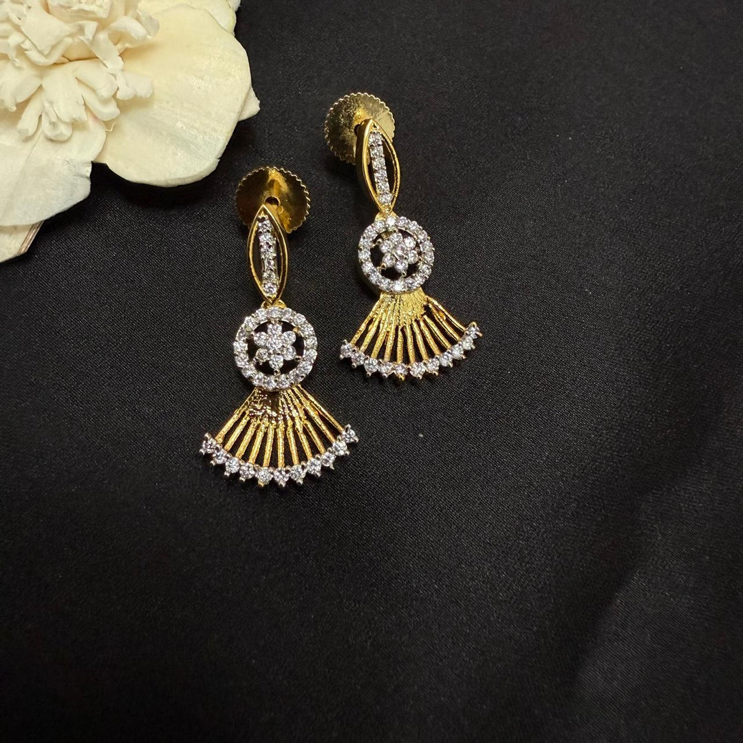 Gold Plated Zircon Necklace Set