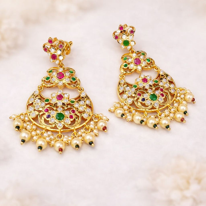 Exquisite Pearl Jadaau Earrings