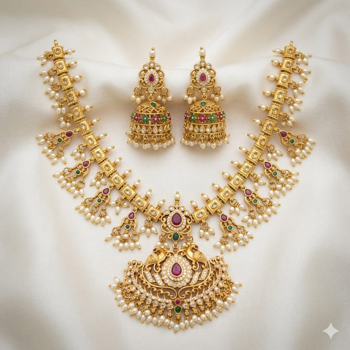 Round Shape Designer Trendy Necklace Set