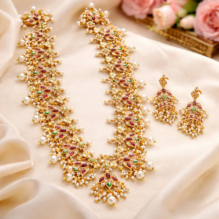 Long Antique Necklace Set