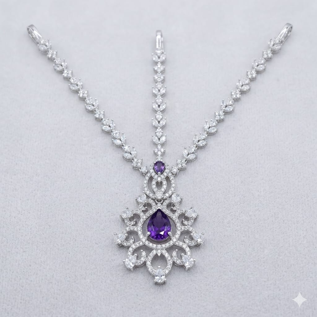 Designer American Diamond Tikka