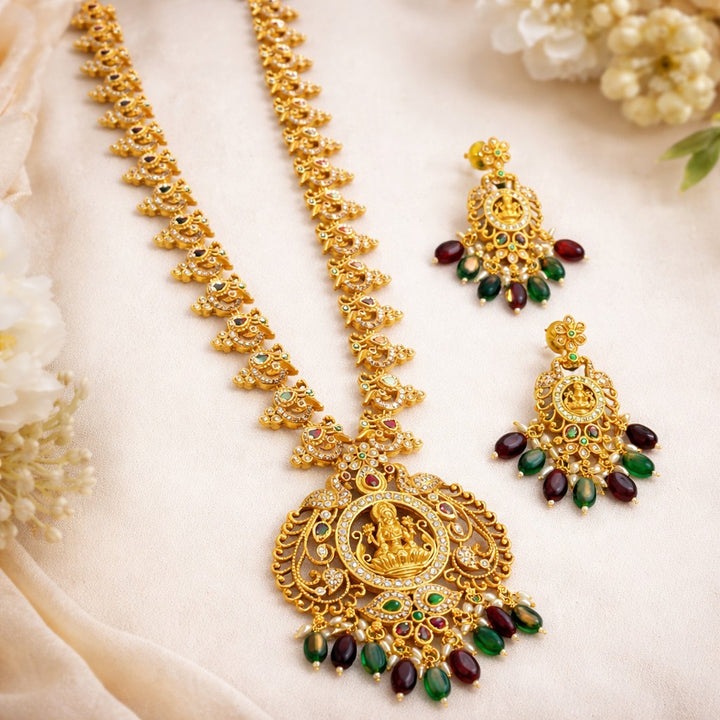 Laxmi Antique Designer Necklace Set