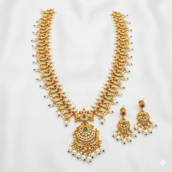 Antique Long Necklace Set
