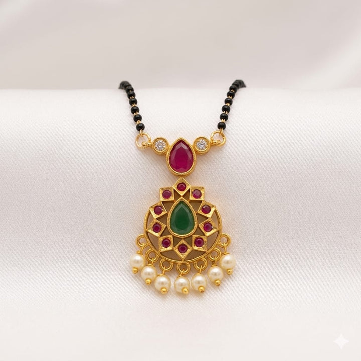 Trendy Antique Pearl Mangalsutra