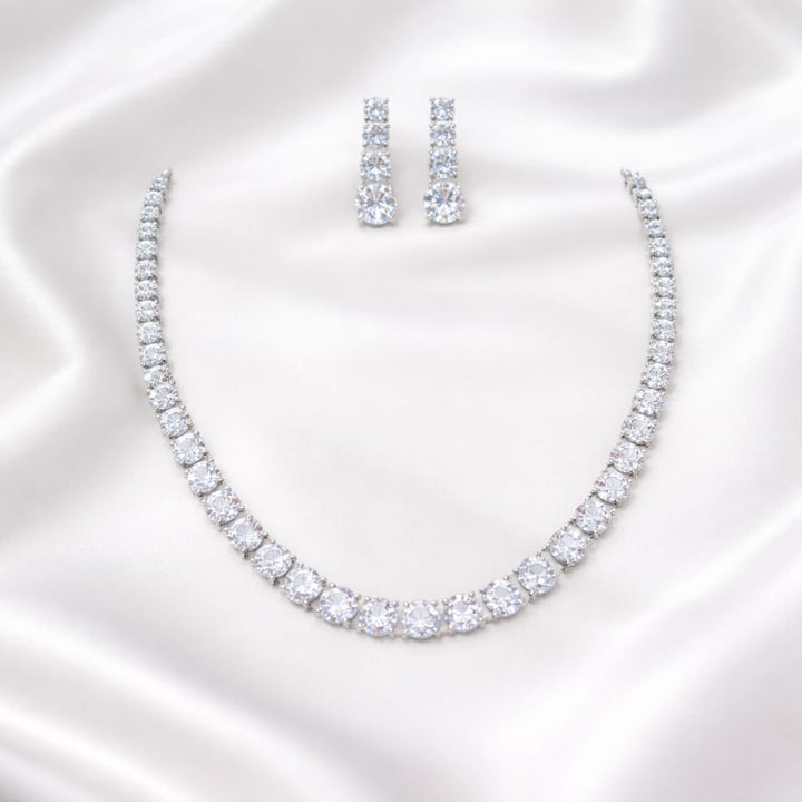 Zircon Necklace Set