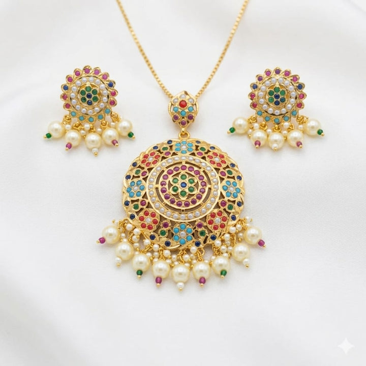 Jadaau Pendant Necklace Set
