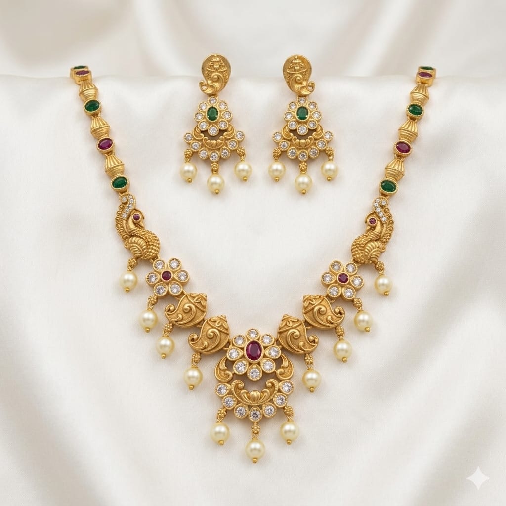 Temple Antique Necklace Set