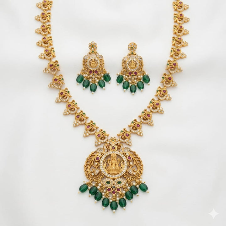 Long Antique Necklace Set