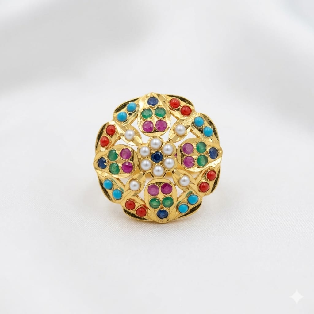 Pearl Designer Jadaau Ring