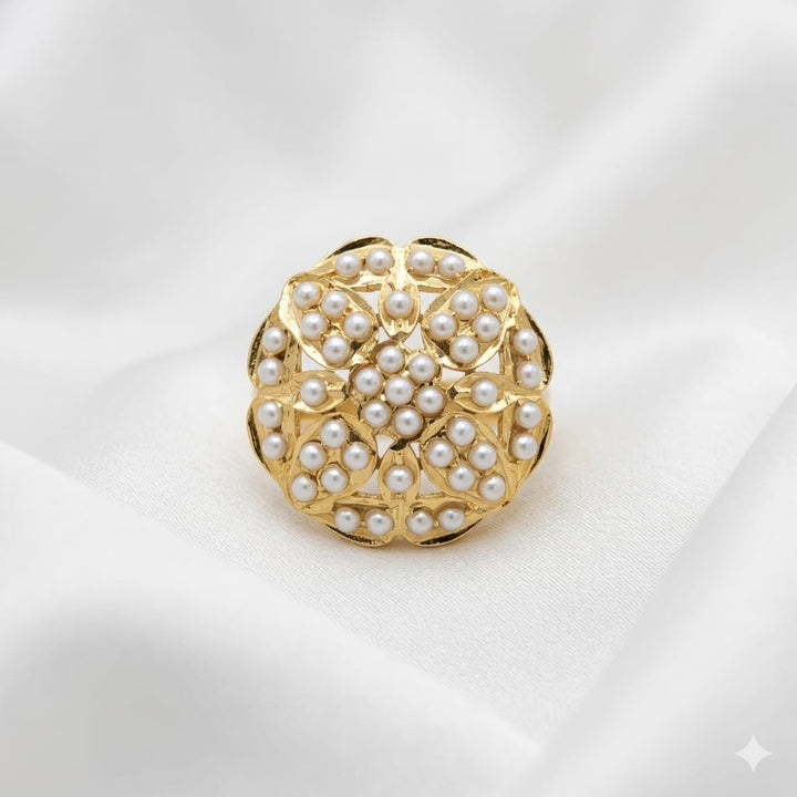 Flower Design Jadaau Ring