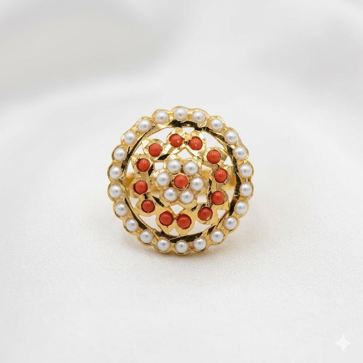 Pearl Designer Jadaau Ring