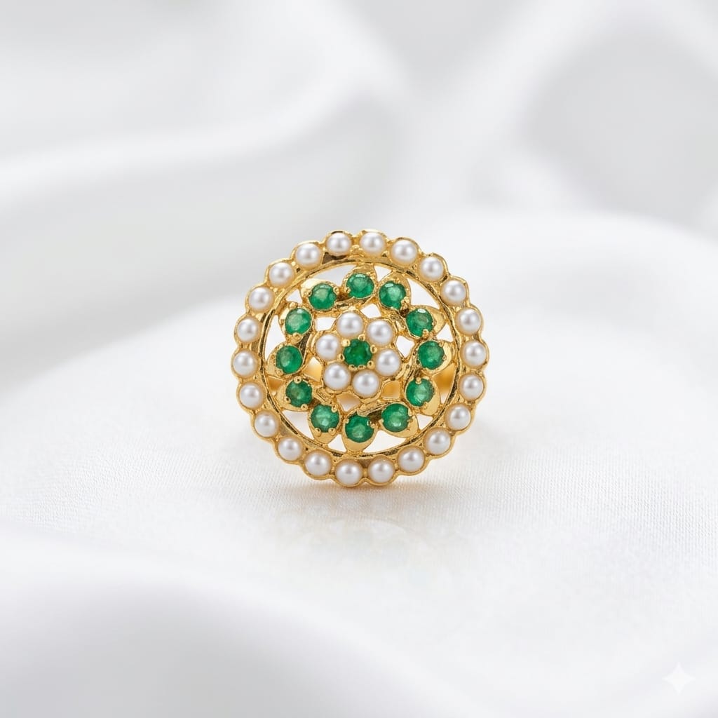Pearl Designer Jadaau Ring