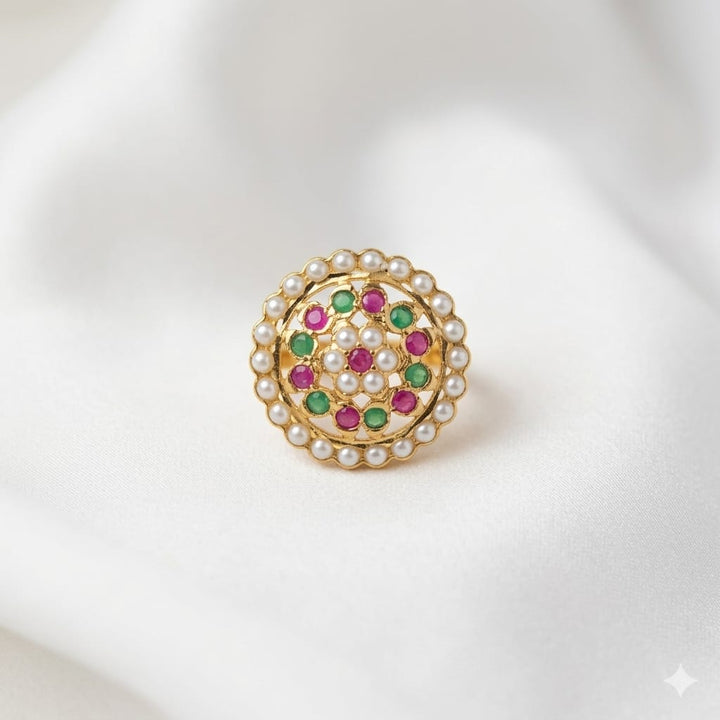 Pearl Designer Jadaau Ring