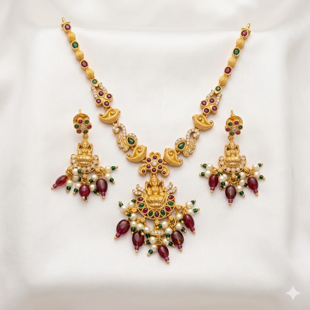 Temple Antique Necklace Set